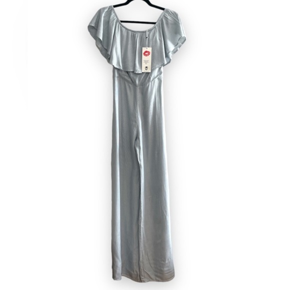 NWT Wildfox Harlow Jumpsuit Chambray - Picture 4 of 8